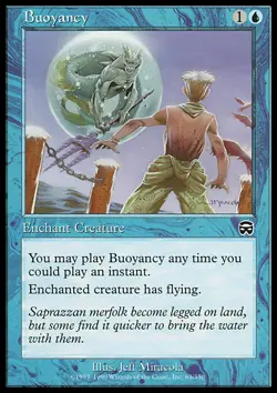 Magic the Gathering MTG Buoyancy (63) Mercadian Masques NM - Image 1