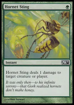 Magic the Gathering MTG Hornet Sting (181) Magic 2011 NM - Image 1