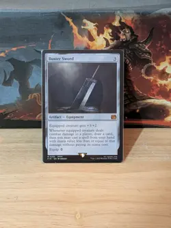 MTG Buster Sword Final Fantasy Regular #0255 Mythic - Image 1