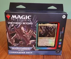 MTG Universes Beyond: Warhammer 40K - Tyranid Swarm Commander Deck - New Sealed - Image 1