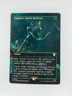 MTG The Lord of the Rings Legolas's Quick Reflexes (Borderless) 493 NM - Image 1
