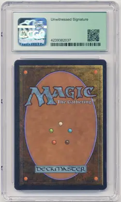 Graded Signed Sinkhole CGC 9.5 GEM MINT w/2x10 Beta Artist Sandra Everingham MTG - Image 2