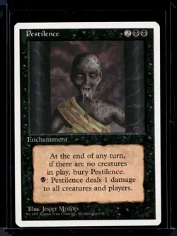 MAGIC THE GATHERING 4TH EDITION PESTILENCE LP - Image 1