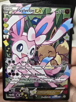 Pokemon Sylveon EX Full Art Ultra Rare Holo RC32/RC32 Generations 2016 - Image 2