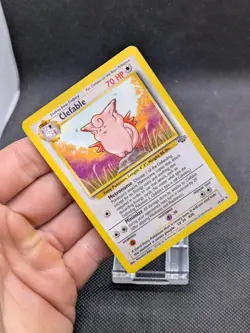 Clefable 17/64 Non Holo Jungle Set Rare Pokemon Card WOTC NM - Image 2