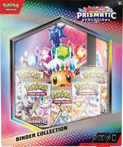 Pokemon TCG Prismatic Evolutions Binder Collection Box Factory Sealed - Image 1