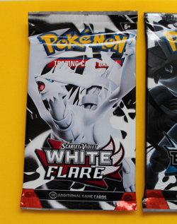 POKEMON WHITE FLARE & BLACK BOLT 2 BOOSTER PACKS SEALED - Image 2