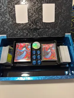 Pokemon Phantasmal Flames UPC Box, Mat, Sleeves, Deck Box, Coin NO Packs & Promo - Image 1