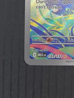 Bulbasaur 133/132 Mega Evolution Stamped Promo Pokemon TCG NM - Image 5