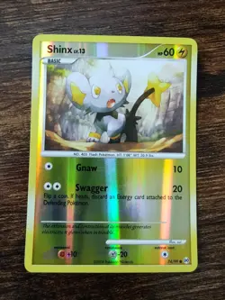 Shinx 74/99 Reverse Holo Platinum Arceus Pokemon - Image 1