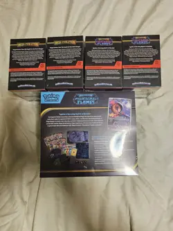 Pokemon TCG Phantasmal Flames ETB, and 2x phantasmal bundles 2x mega bundles - Image 2