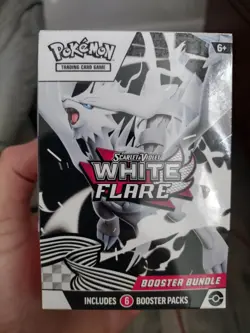 🔥NEW Pokemon TCG: Scarlet & Violet🔥 WHITE FLARE Factory Sealed Booster Bundle - Image 1