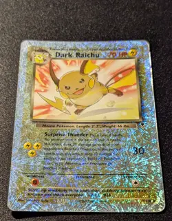 Pokemon LEGENDARY COLLECTION - #7/110 Dark Raichu - Reverse Holo - ENG - HP - Image 4