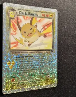 Pokemon LEGENDARY COLLECTION - #7/110 Dark Raichu - Reverse Holo - ENG - HP - Image 5