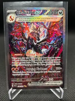 Charizard EX Pokemon Scarlet & Violet Paldean Fates SIR 234/091 NM / Near Mint - Image 1