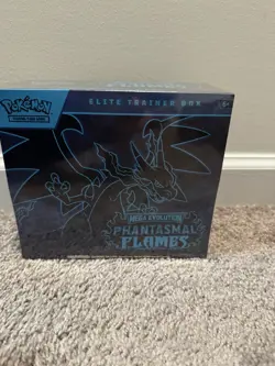 Pokemon TCG - Phantasmal Flames - Elite Trainer Box ETB - New Sealed ships fast - Image 1