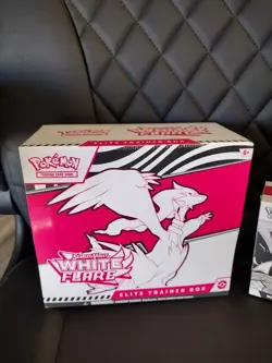 LOT OF 2 🔥Pokemon 🔥White Flare🔥 Elite Trainer Box ETB + Booster Bundle new - Image 2