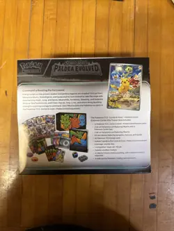Pokemon Center Exclusive - Paldea Evolved Elite Trainer Box - Sealed ETB NO TEAR - Image 4
