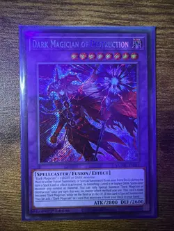 Dark Magician of Destruction MZMU-EN011 1st Edition Secret Rare Yu-Gi-Oh NM/M - Image 1