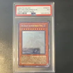 Konami Yu-Gi-Oh! Red Dragon Archfiend/Assault Mode CRMS-EN004 Ghost Rare PSA 7 - Image 1