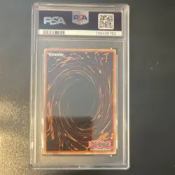 Konami Yu-Gi-Oh! Red Dragon Archfiend/Assault Mode CRMS-EN004 Ghost Rare PSA 7 - Image 2