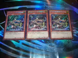 3x Wynn the Wind Charmer 1st Edition Secret Rare CH02-EN003 Yu-Gi-Oh! - Image 1
