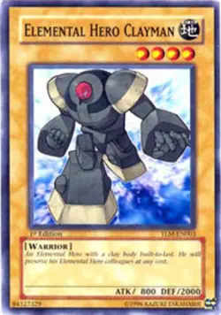 Elemental Hero Clayman - TLM-EN003 - Common - Unlimited Edition - Near Mint - Image 1