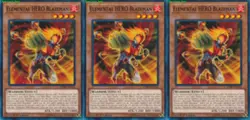 Elemental HERO Blazeman LEHD-ENA16 X 3 Mint YUGIOH Effect Monster - Image 1