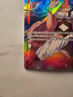 OP04-118 SEC One Piece Card Game Nefeltari Vivi TCG Kingdoms Of Intrigue English - Image 5