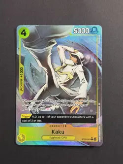 One Piece TCG Kaku (Full Art) ST29-003 Starter Deck 29: Egghead Foil NM - Image 1