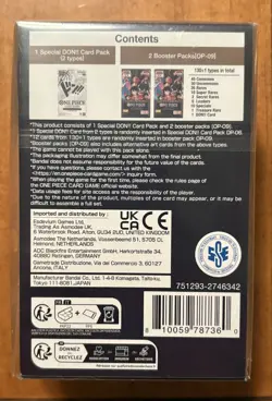 One Piece Sealed Double Pack Set Vol 6 DP-06 Emperors in the New World OP-09 - Image 3