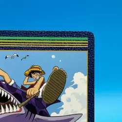 Monkey D. Luffy ONE PIECE VISUAL ADVENTURE Carddass TCG Card Bandai Japan #9 - Image 3