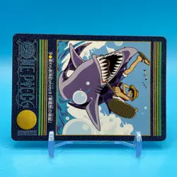 Monkey D. Luffy ONE PIECE VISUAL ADVENTURE Carddass TCG Card Bandai Japan #9 - Image 4