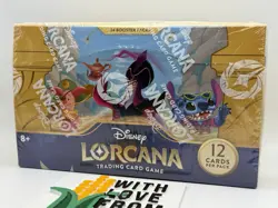 Lorcana Into the Inklands Booster Box Trading Card Game Factory Sealed 24 Pack - Image 1