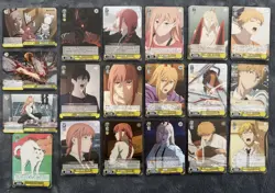 Weiss Schwarz Chainsaw Man Bundle 15 Cards - Guaranteed One Holo R/RR/SR/RRR - Image 3