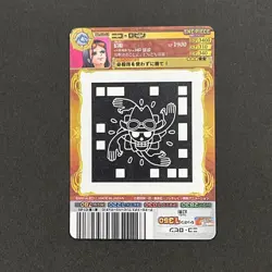 M696 Nico Robin AR Carddass Japanese One Piece Berry Match Card - Image 2