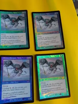 Primoc Escape x4 . Bird Beast Plasyet. LEGIONS (2003). OLD VINTAGE FOIL MTG CARD - Image 2