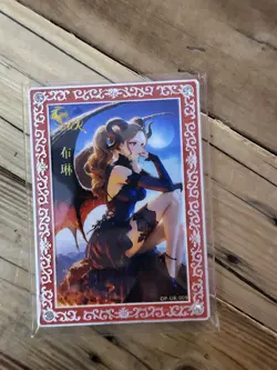 One Piece CCG Goddess Pudding Metal Card - Angel Wing Demon - Image 1