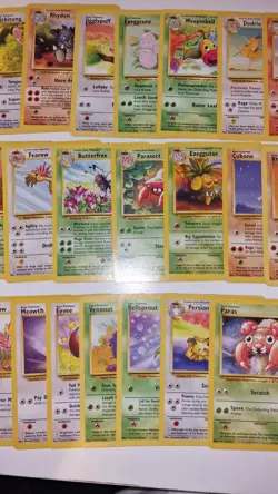 Pokemon TCG Base Set Jungle Cards Bundle Mixed Conditions Incomplete (31 Cards) - Image 3
