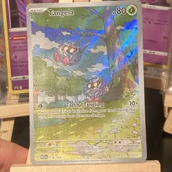 Pokemon Card Tangela 178/165 Illustration Rare Pokemon 151 Near Mint - Image 1