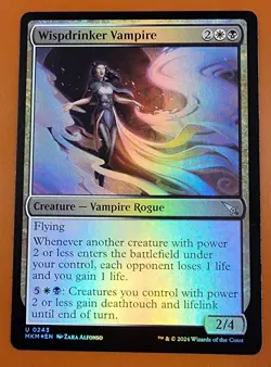 1x Wispdrinker Vampire | FOIL | Murders at Karlov Manor | MTG Magic Cards - Image 1