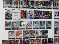 ONE PIECE Card Collection Lot Super Pre, Sealed, OP01 Leader Pre Errata, Foil - Image 5