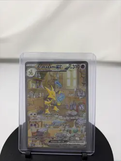 Pokemon Alakazam EX Card 201/165 Scarlet & Violet 151 Near Mint Condition - Image 3