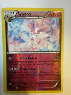 Pokemon Sylveon Deck Exclusives 072/111 Holo Rare Stage 1 Fairy Card - Image 1
