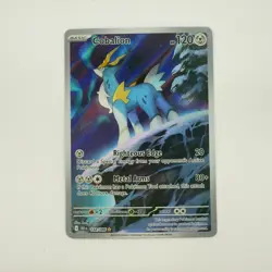 Cobalion 144/086 SV Black Bolt Illustration Rare NM Holo Pokemon Card - Image 1