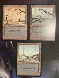 15 German Fbb Basic Lands • NM • Mtg - Image 5