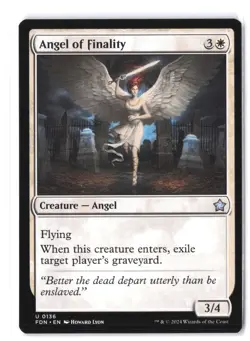 Angel of Finality #136 Foundations NM - Image 1