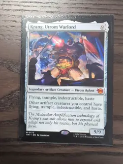 Krang, Utrom Warlord Teenage Mutant Ninja Turtles Regular MTG NM - Image 1