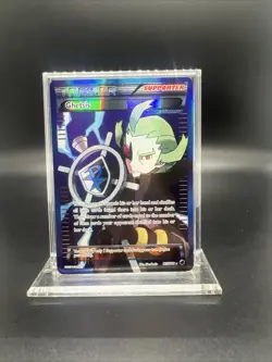 Pokemon Ghetsis (Team Plasma) (Full Art) 115/116 Plasma Freeze Holo - LIGHT PLAY - Image 1