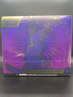 Pokemon Scarlet & Violet Base Set (Miraidon) ETB Elite Trainer Box - Image 1